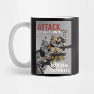 Attack on All Fronts Mug